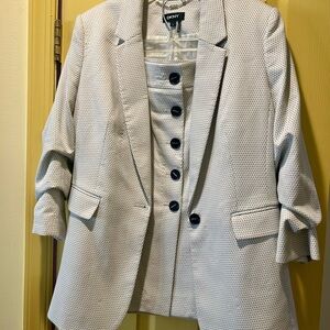 DKNY Women's Light Gray Skirt Set